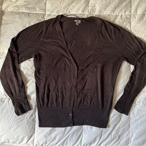 Worthington Brown Cardigan Sweater